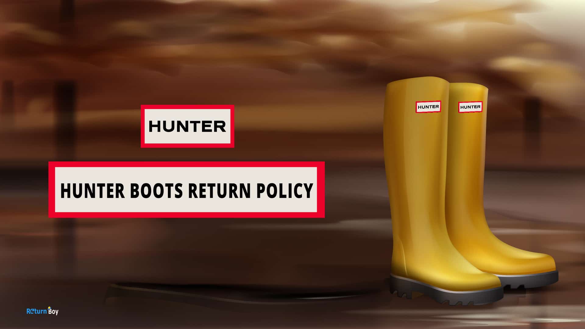 Hunter Boots Return policy